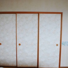 Before : 和室の襖